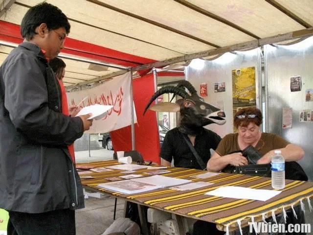 Babette Martin- Stand de la villa mais d&rsquo;ici – Fête des associations – Aubervilliers…