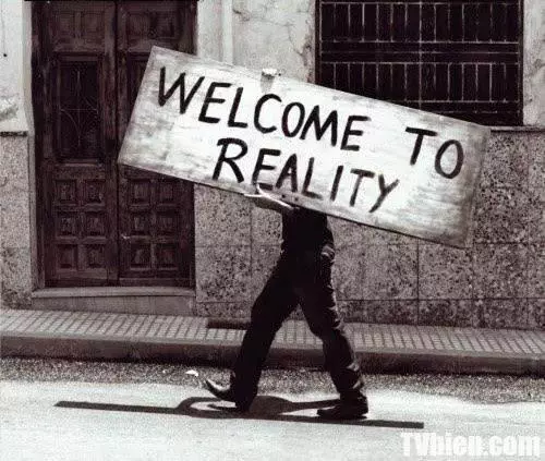 Welcome to reality